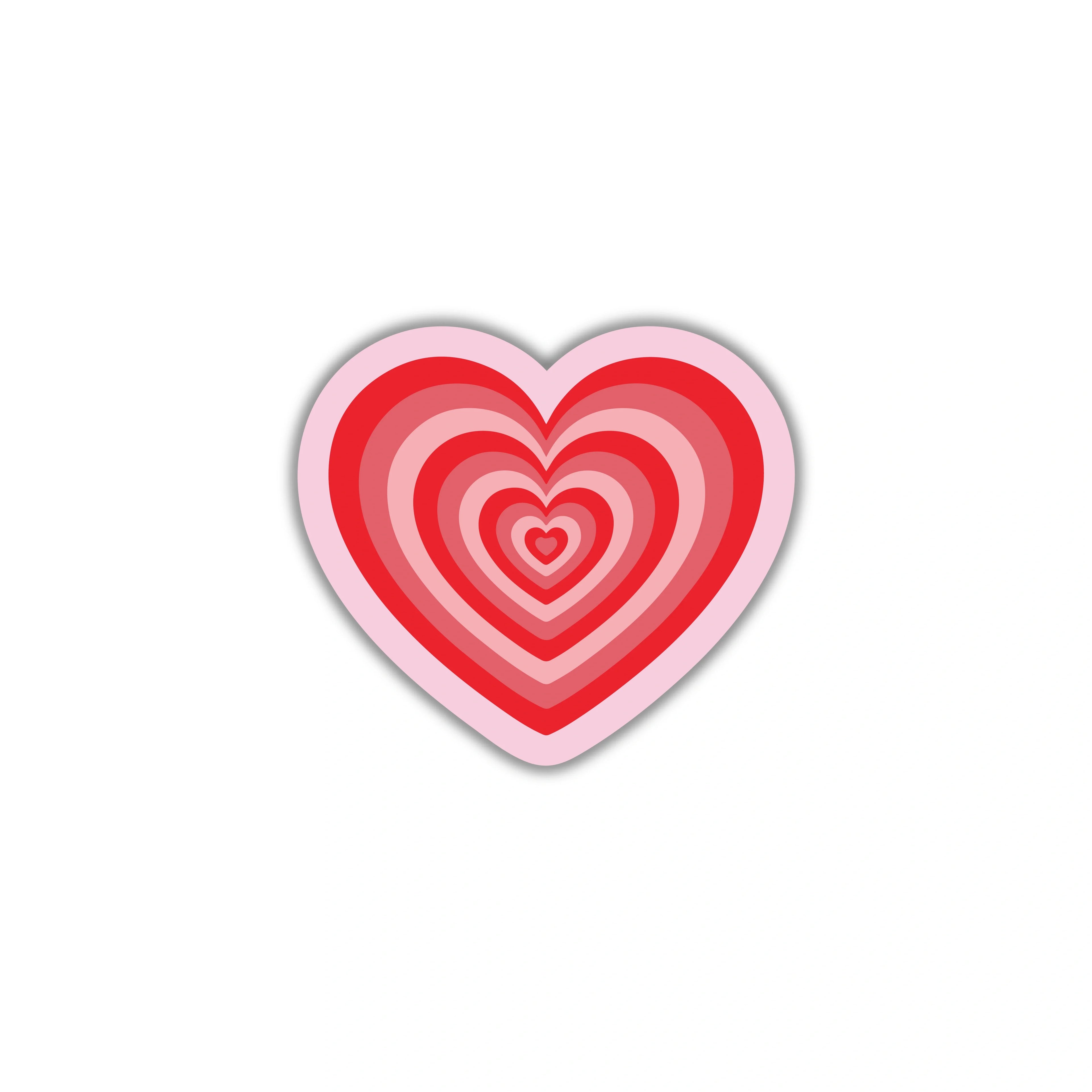 RED AND PINK HEART