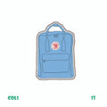 BLUE BACKBAGACK