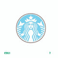 BLUE STARBUCKS LOGO