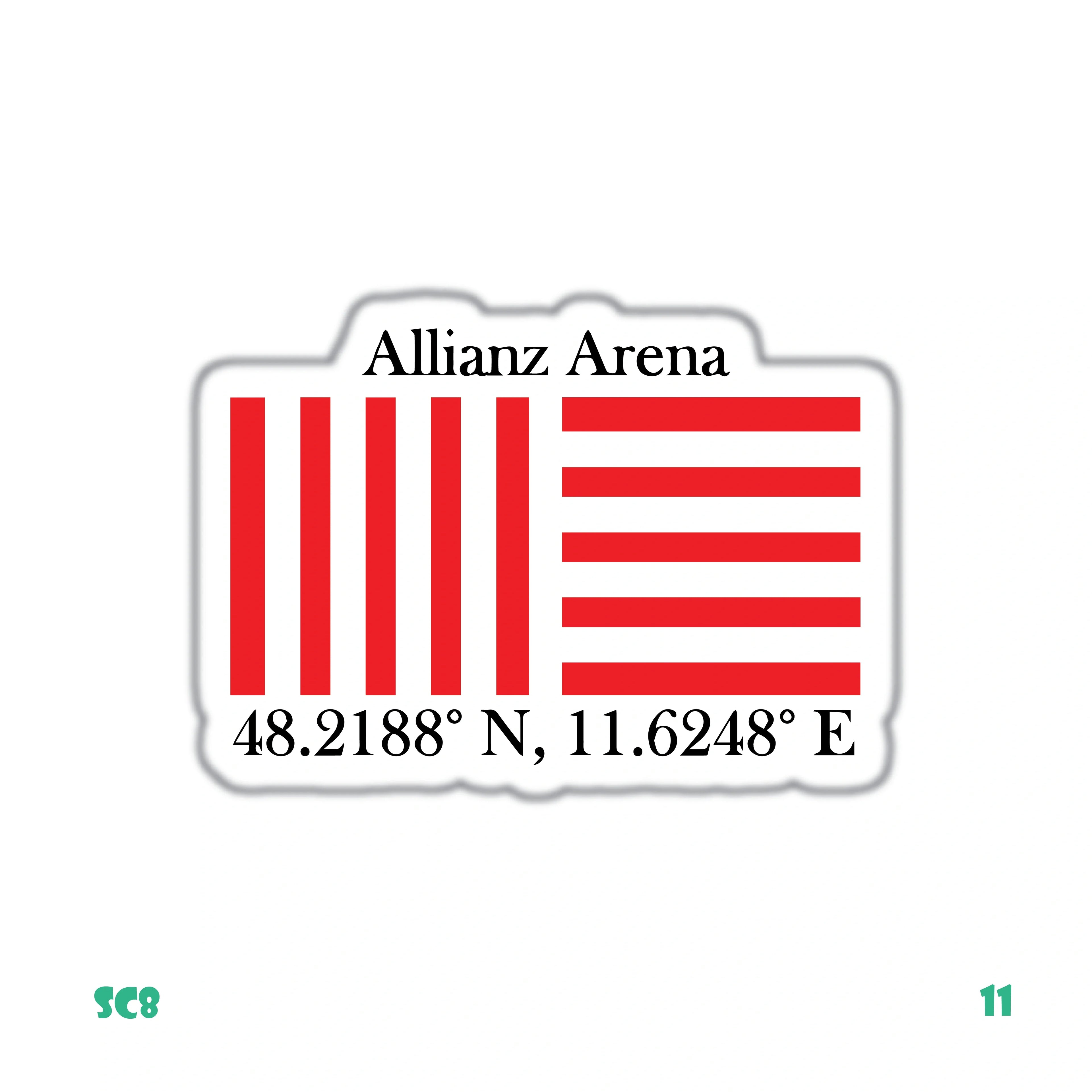 ALLIANZ ARENA COORDINATES
