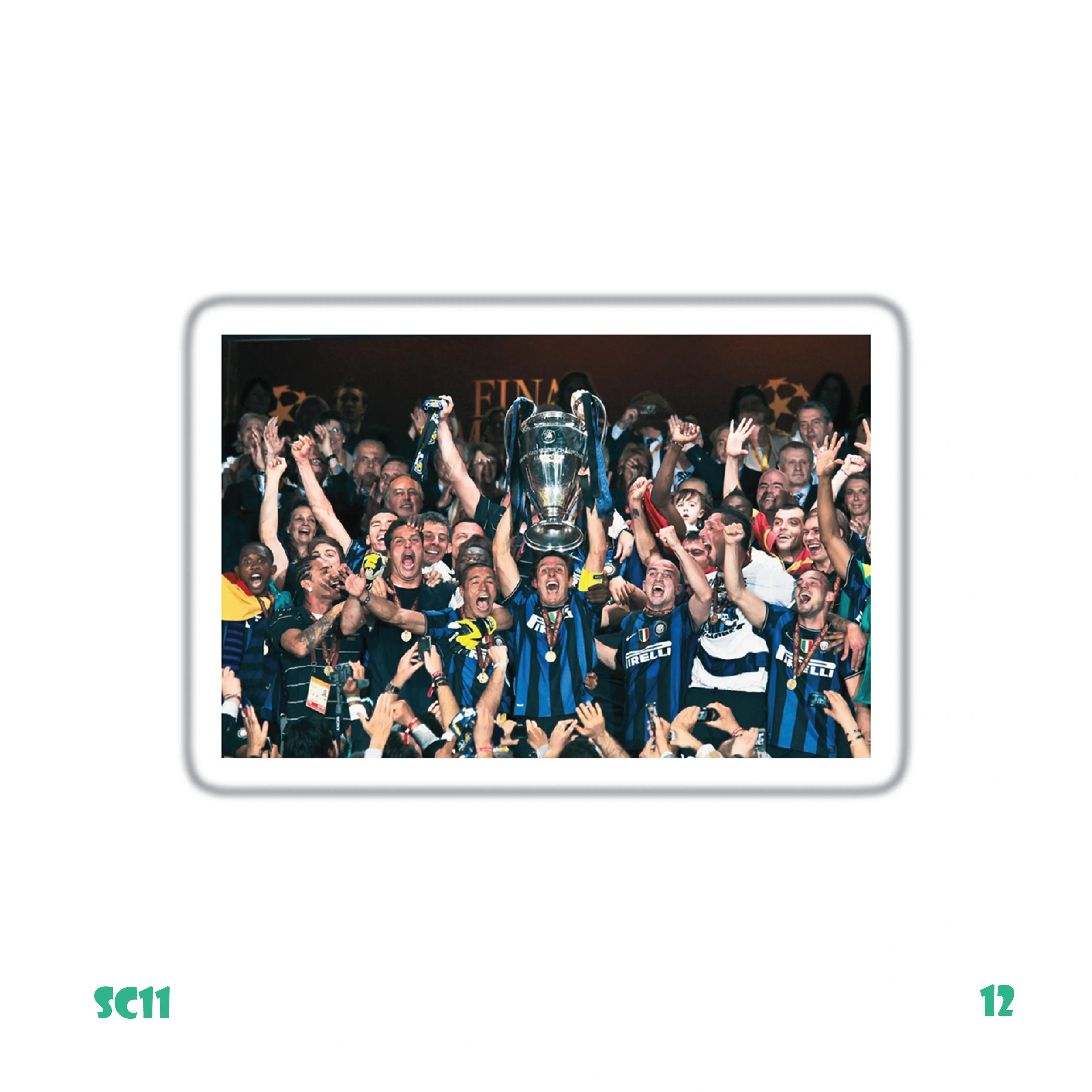 INTER CELEBRATING 2010 UCL