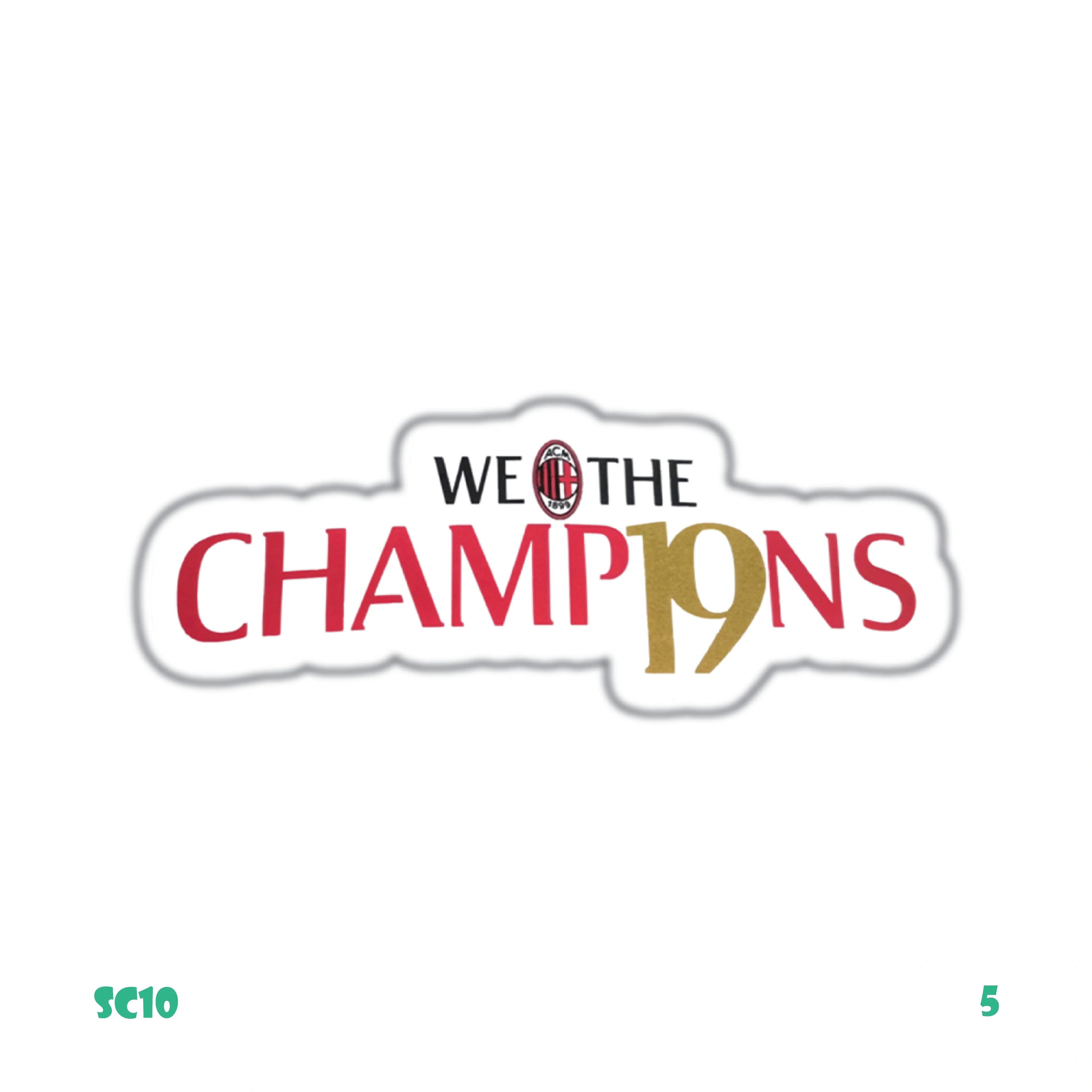 WE THE CHAMPIONS