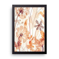 Pressed Blossoms framed wall art print — HIBR