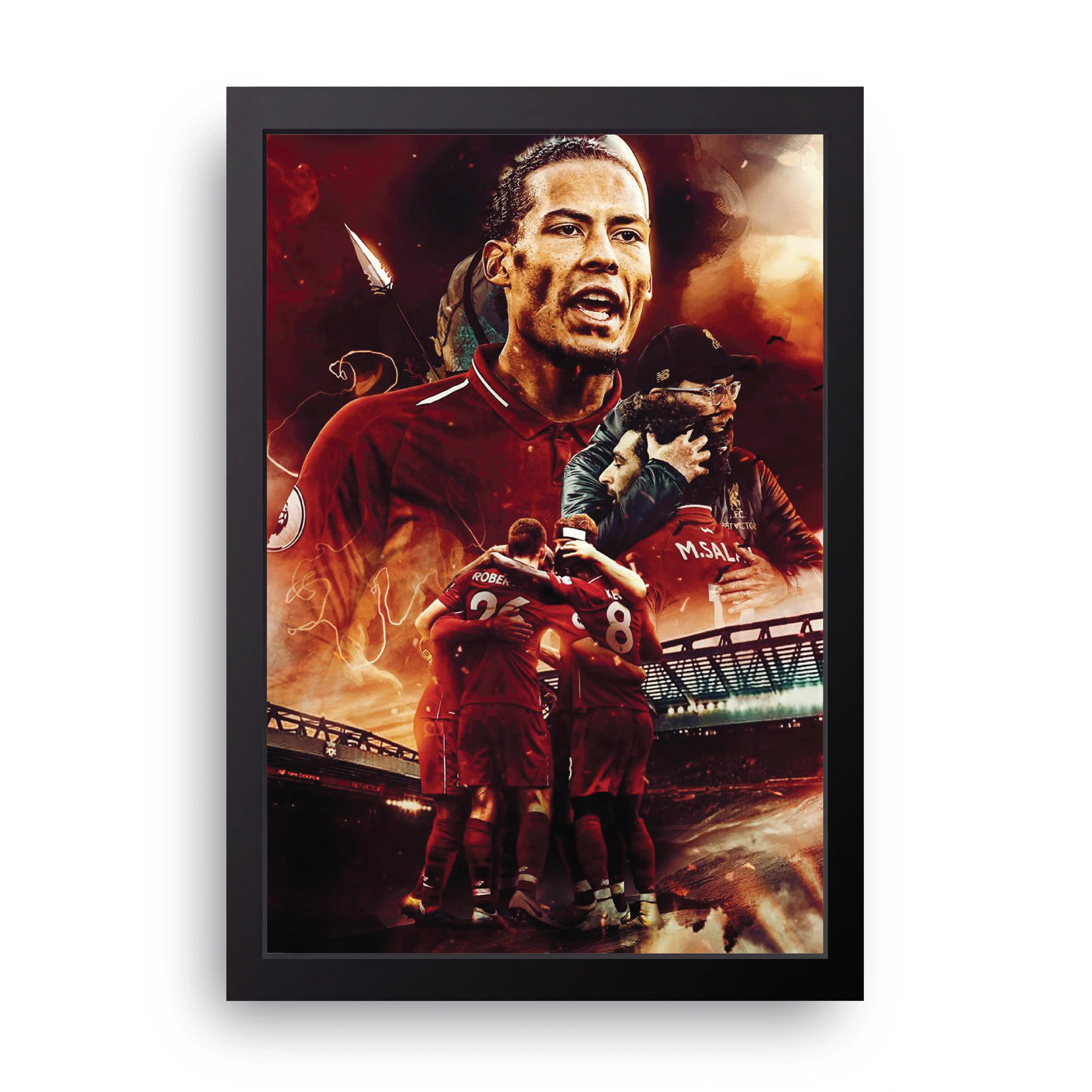 LIVERPOOL 3 framed wall art print — HIBR