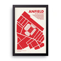 LIVERPOOL 4 framed wall art print — HIBR