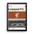 LIVERPOOL 5 framed wall art print — HIBR