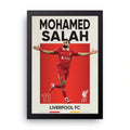 MOHAMED SALAH framed wall art print — HIBR