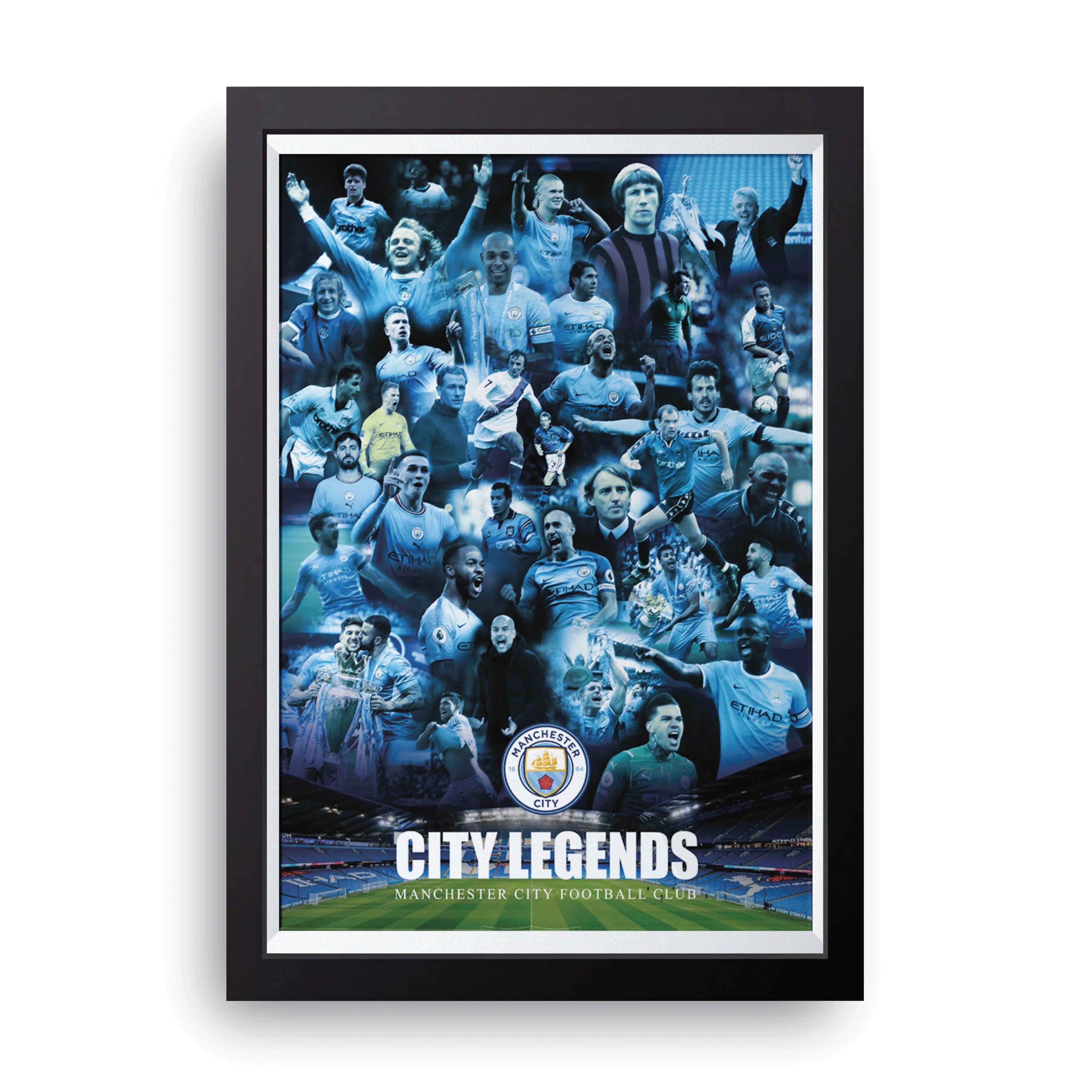 CITY LEGENDS framed wall art print — HIBR