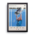 HAALAND framed wall art print — HIBR