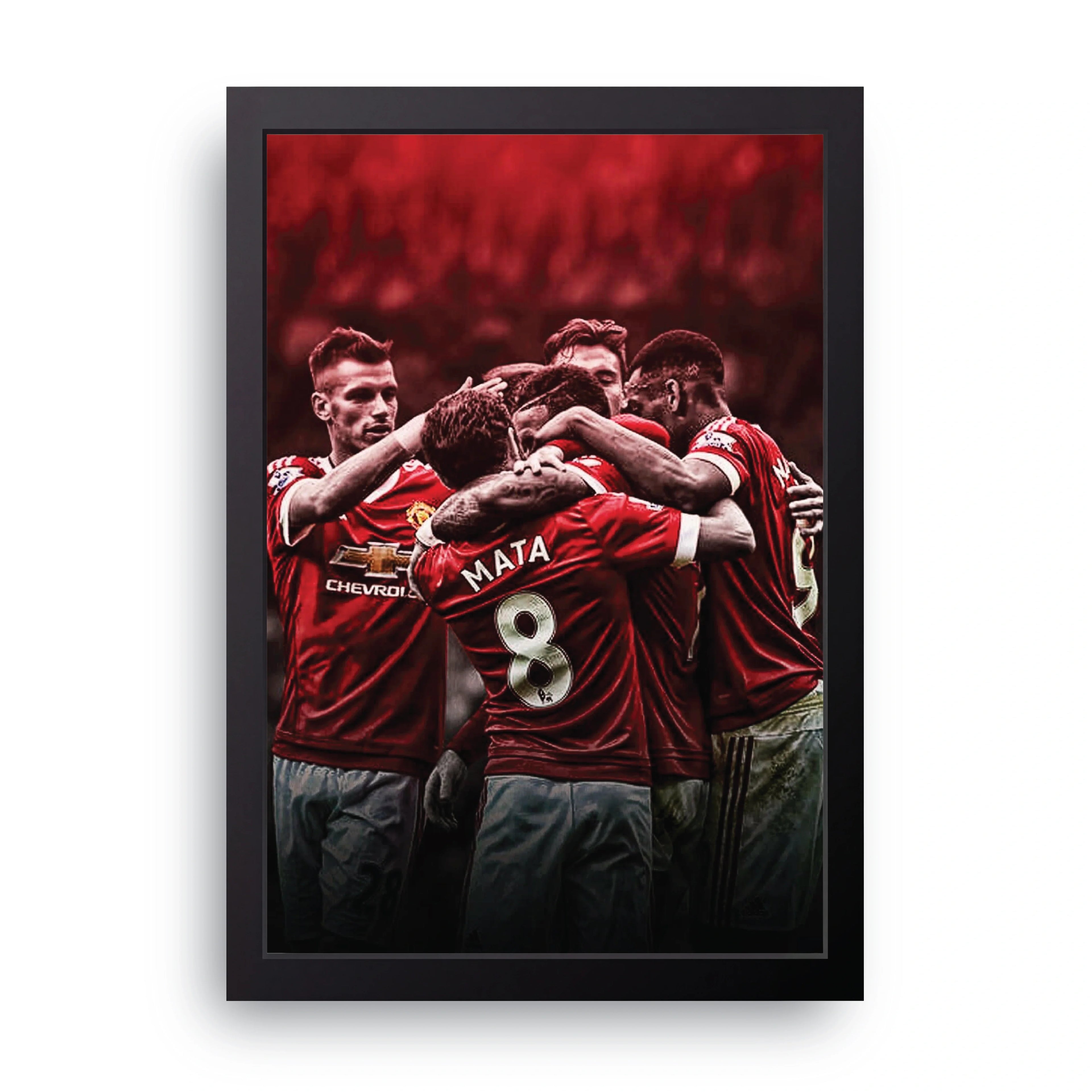 MANCHESTER UNITED 1 framed wall art print — HIBR