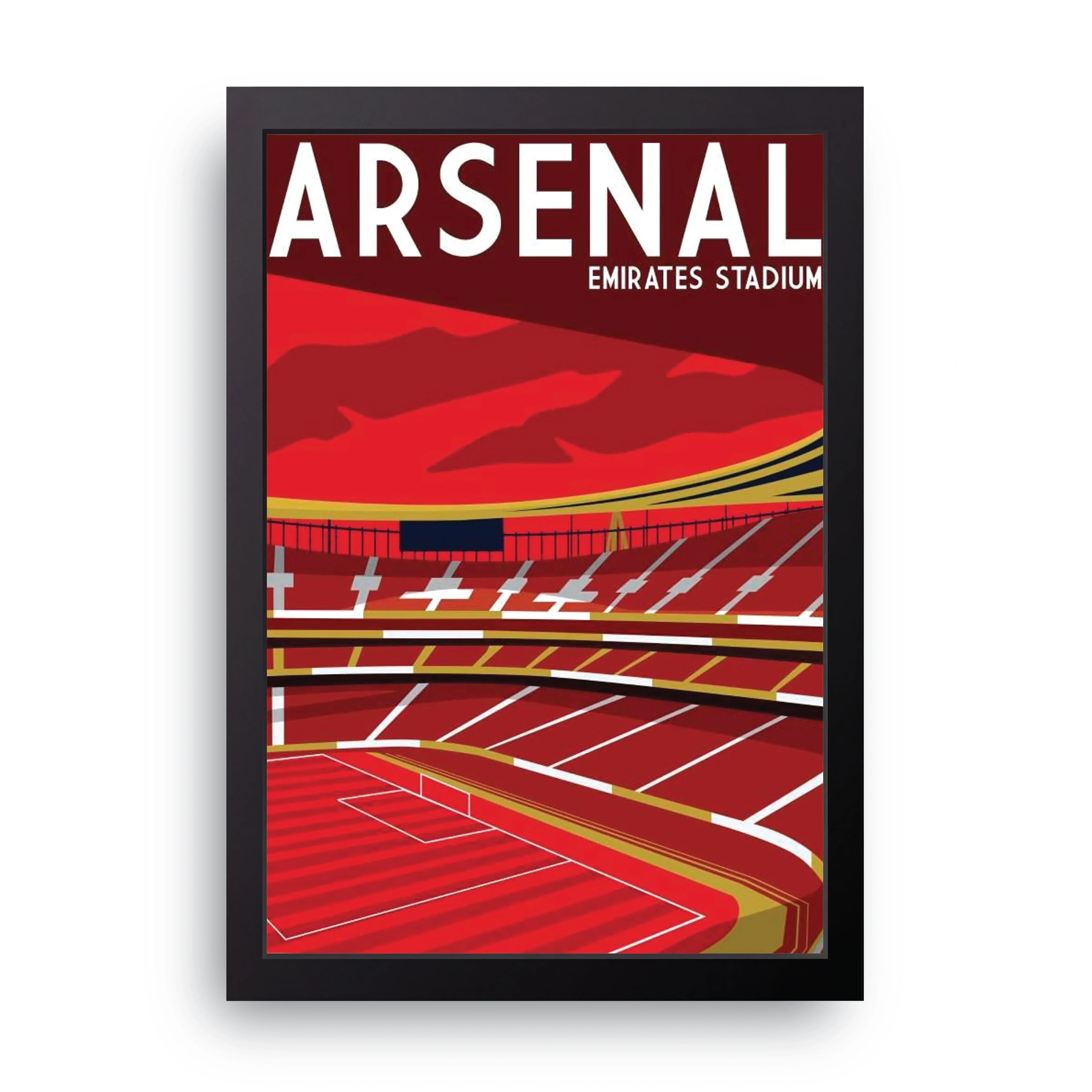 ARSENAL 1 framed wall art print — HIBR