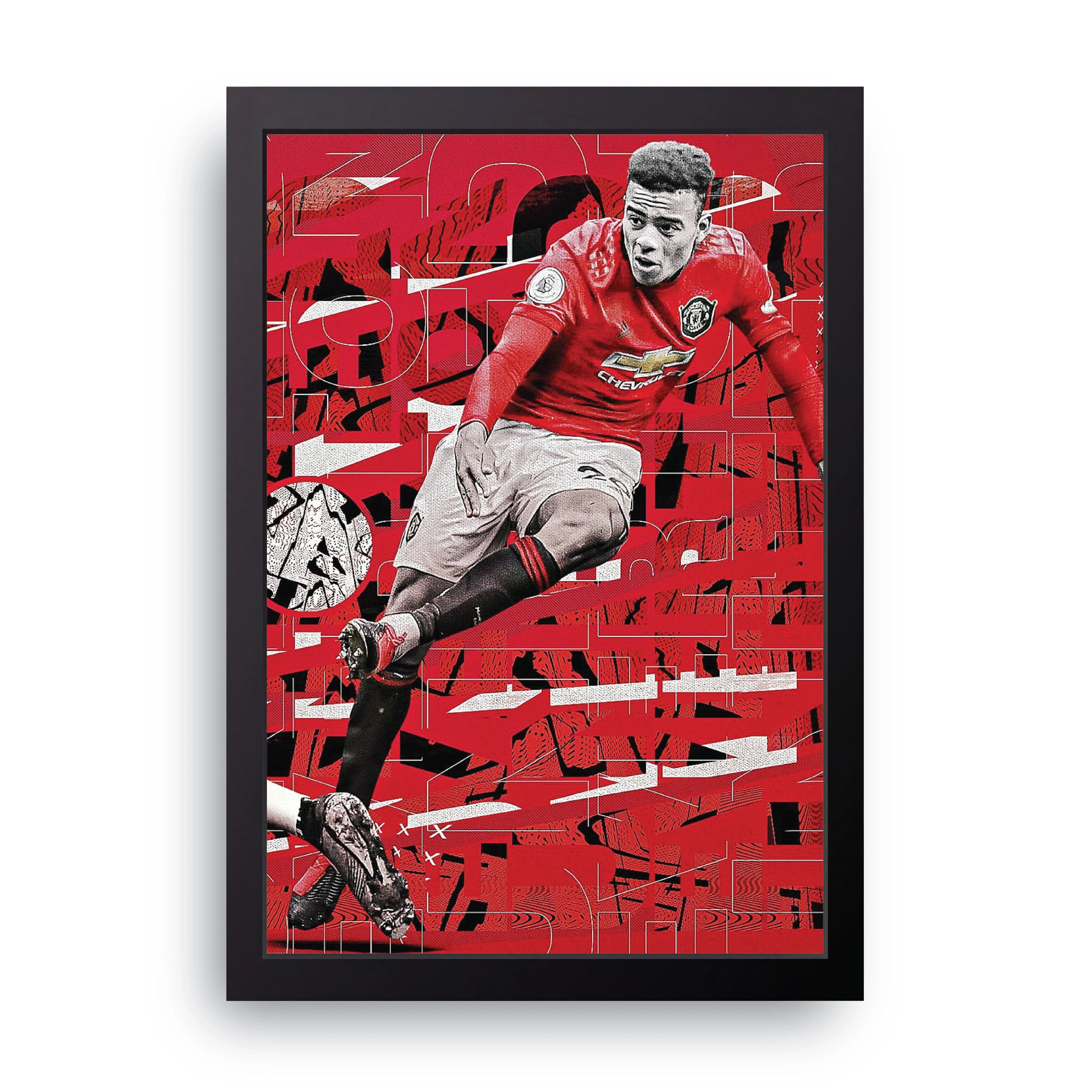 MARCUS RASHFORD framed wall art print — HIBR