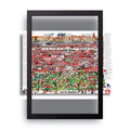 STRETFORD END framed wall art print — HIBR