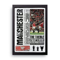 THE TREBLE FEST 1999 framed wall art print — HIBR
