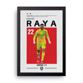 RAYA framed wall art print — HIBR