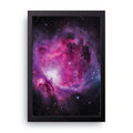Orion Nebula framed wall art print — HIBR