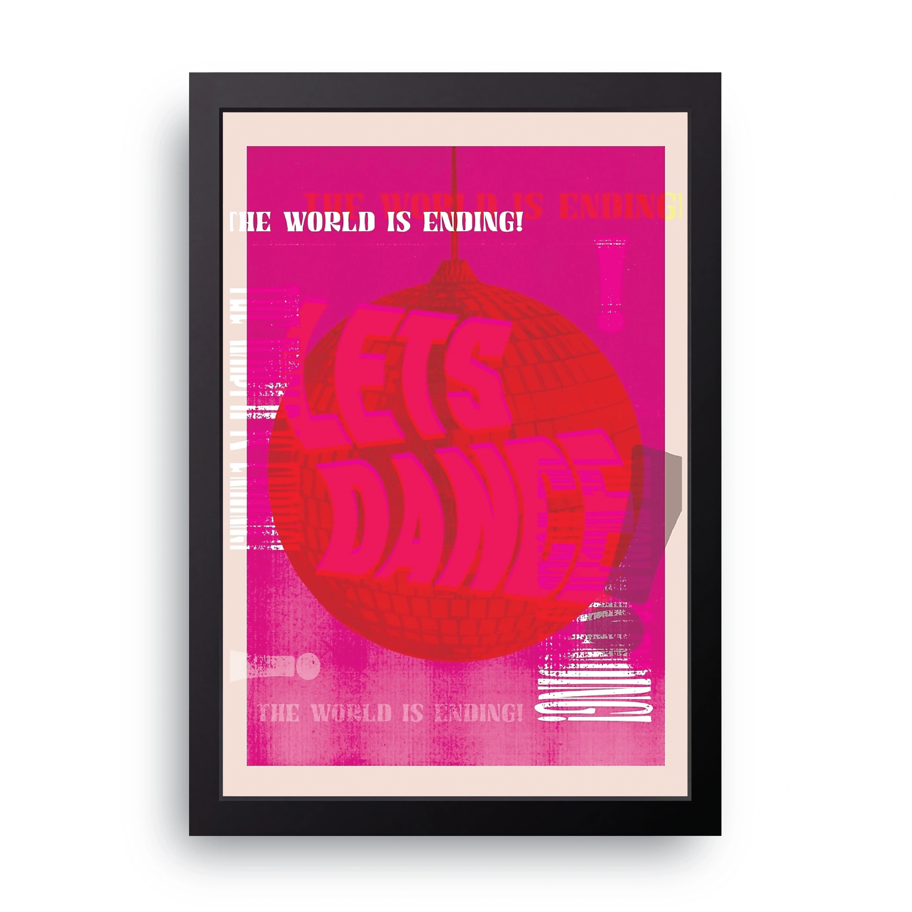 Let's Dance framed wall art print — HIBR