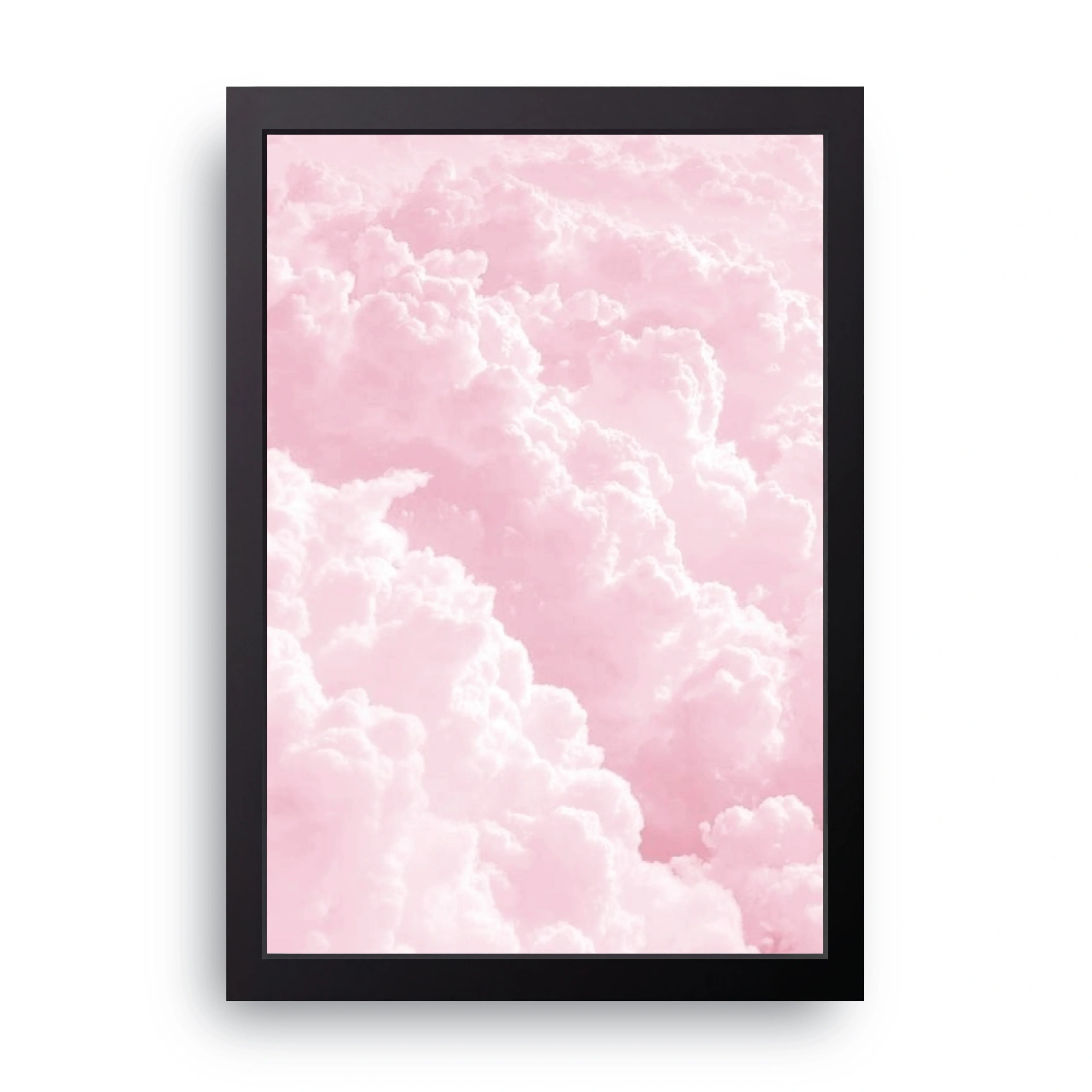 Pink Clouds framed wall art print — HIBR