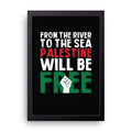 River To The Sea framed wall art print — HIBR