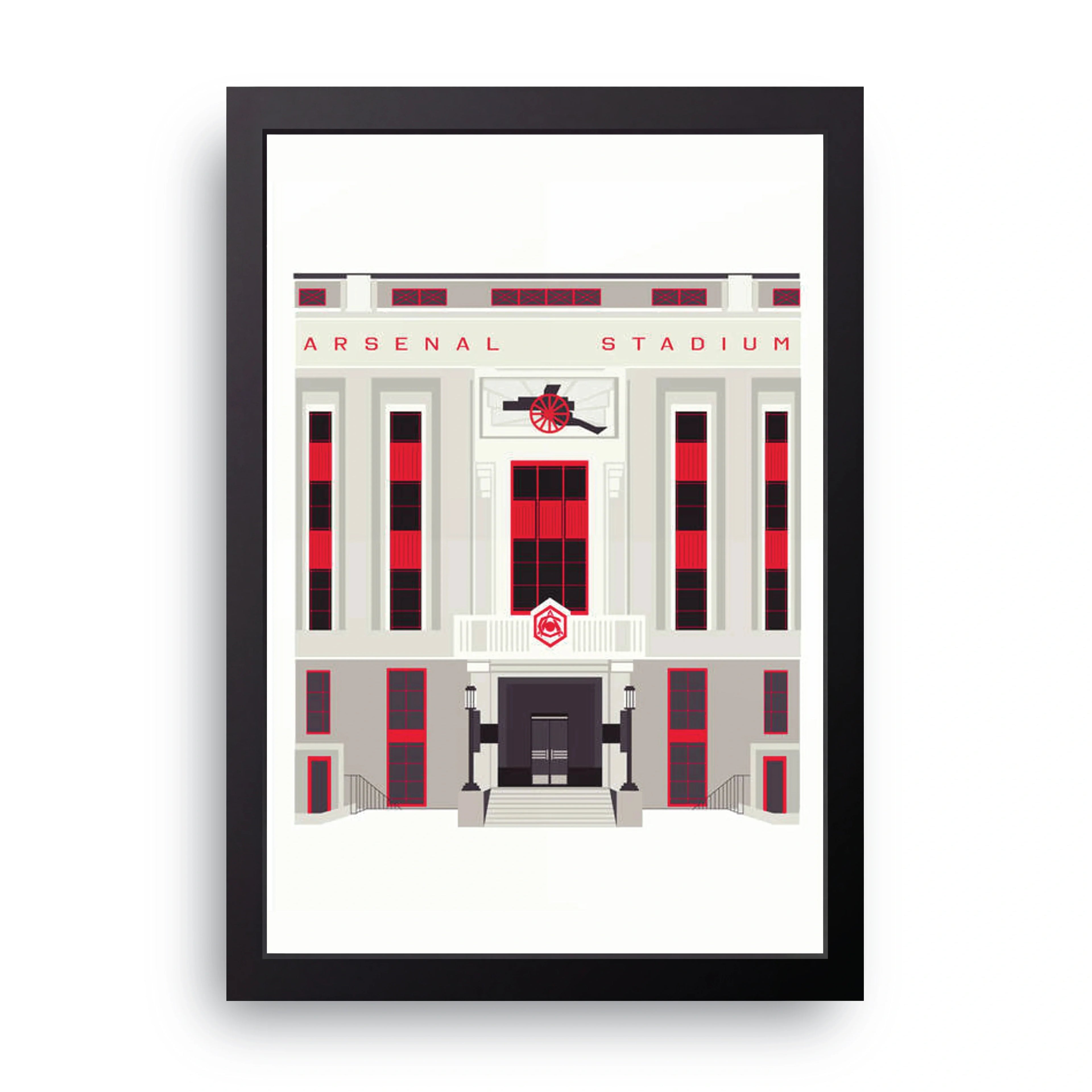 ARSENAL STADIUM framed wall art print — HIBR