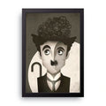 Charlie Chaplin framed wall art print — HIBR