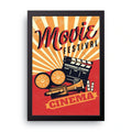 Movie Festival framed wall art print — HIBR