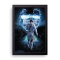 RONALDO framed wall art print — HIBR