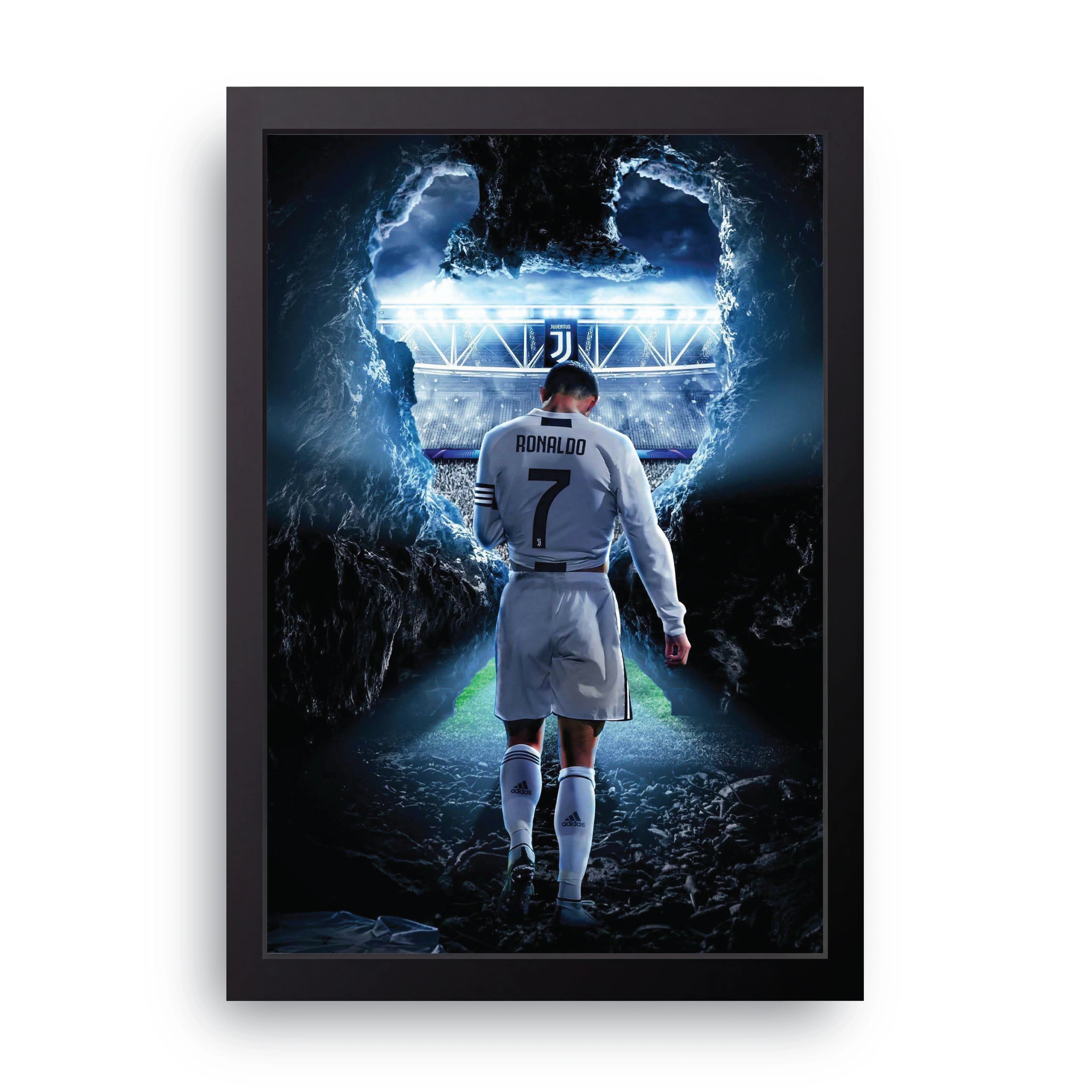 RONALDO framed wall art print — HIBR
