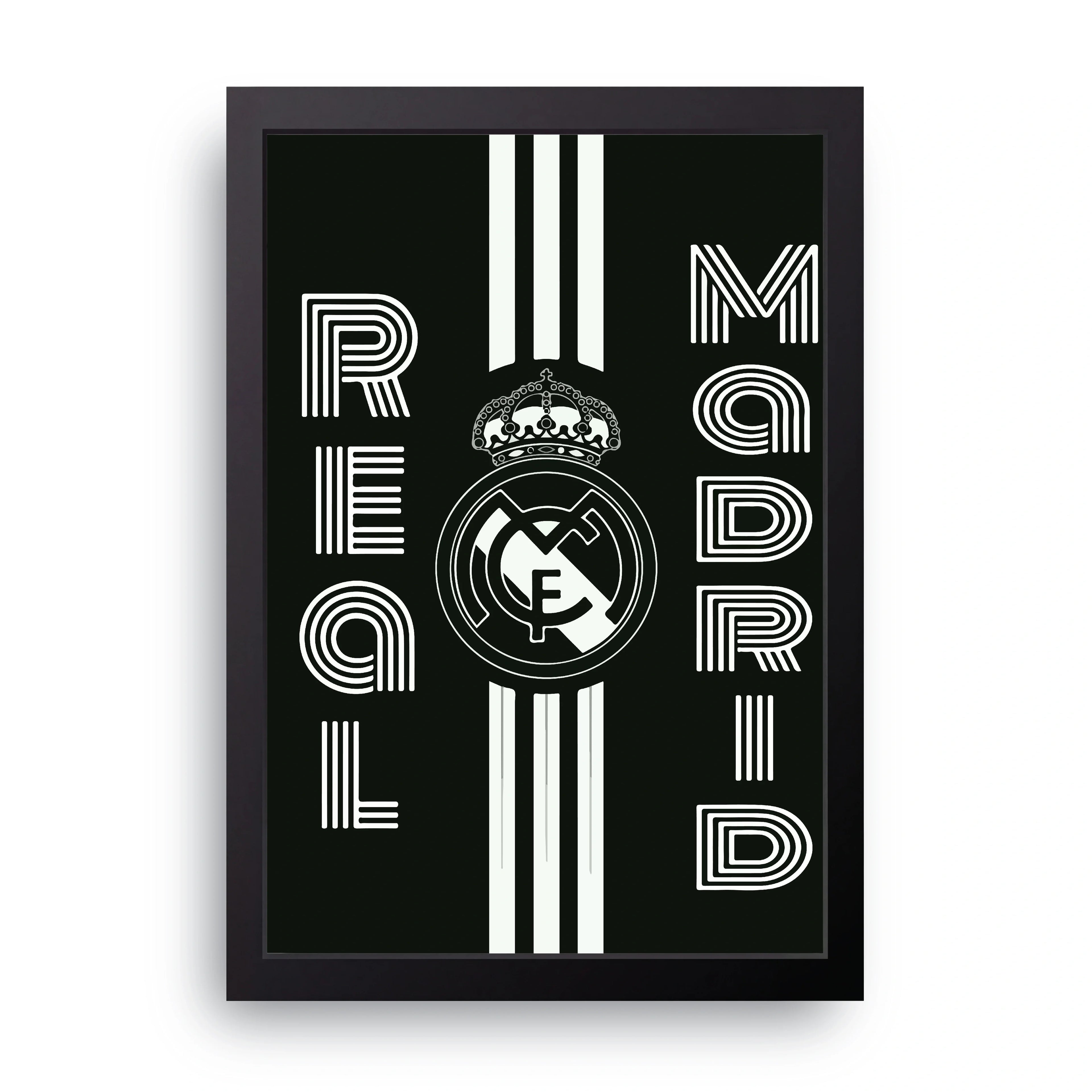 REAL MADRID framed wall art print — HIBR