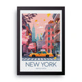 NEW YORK framed wall art print — HIBR