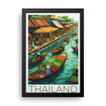 THAILAND framed wall art print — HIBR
