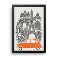 PARIS framed wall art print — HIBR