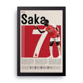 SAKA framed wall art print — HIBR
