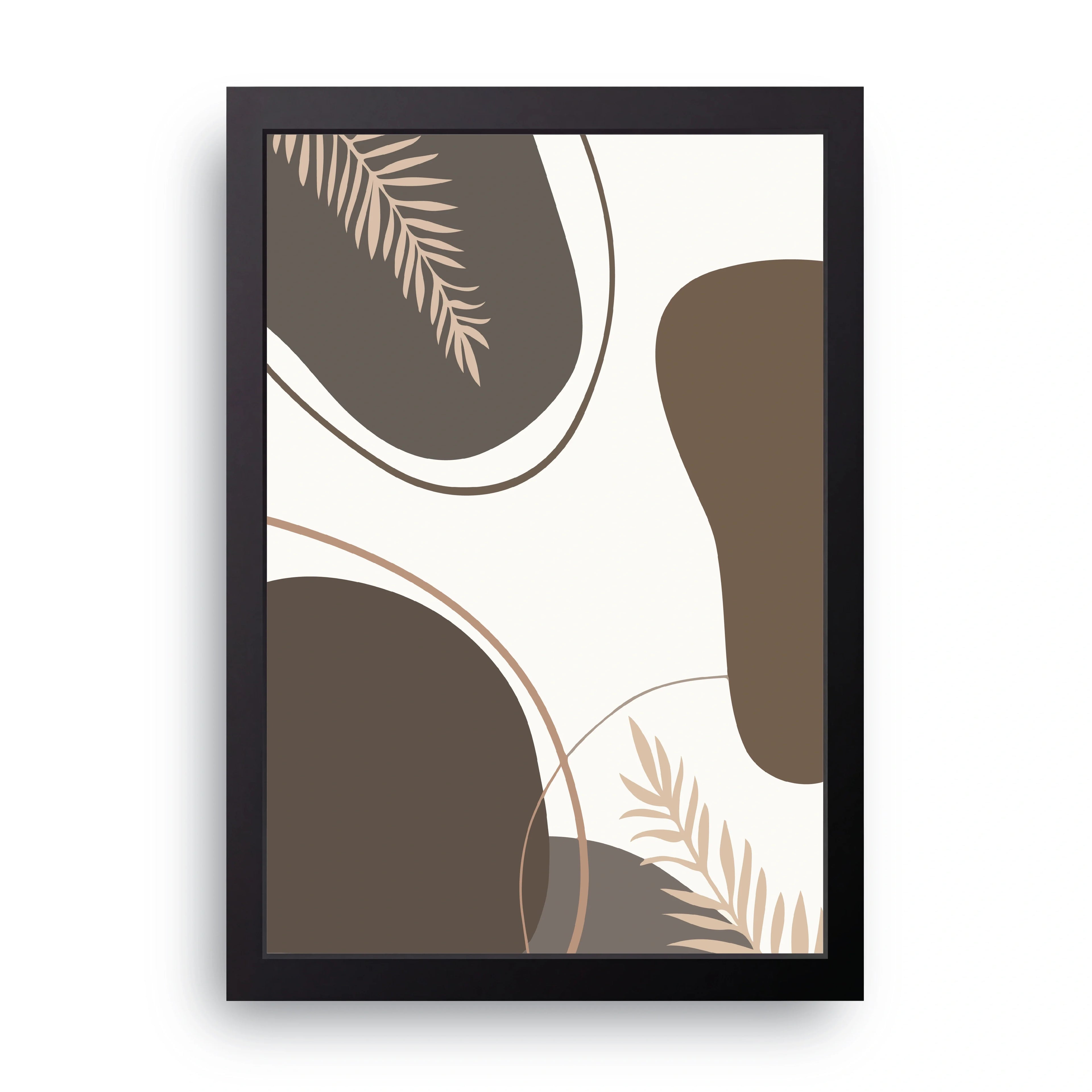 ABSTRACT {1} framed wall art print — HIBR