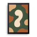 ABSTRACT {5} framed wall art print — HIBR