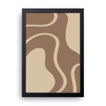 ABSTRACT {6} framed wall art print — HIBR