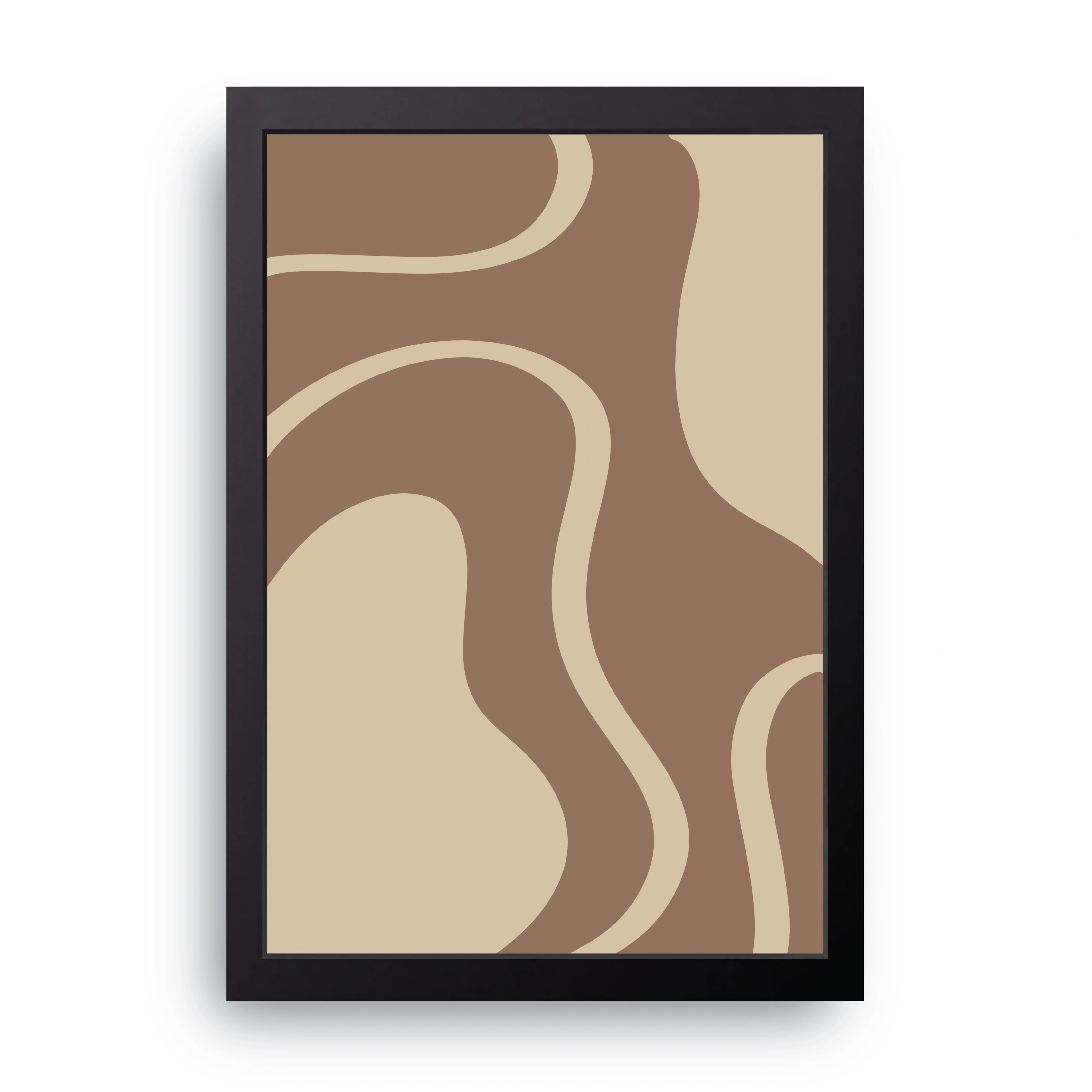 ABSTRACT {6} framed wall art print — HIBR