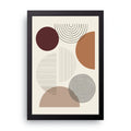 ABSTRACT {8} framed wall art print — HIBR