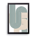 ABSTRACT {9} framed wall art print — HIBR