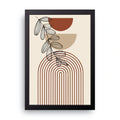 ABSTRACT {10} framed wall art print — HIBR