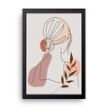 ABSTRACT {11} framed wall art print — HIBR