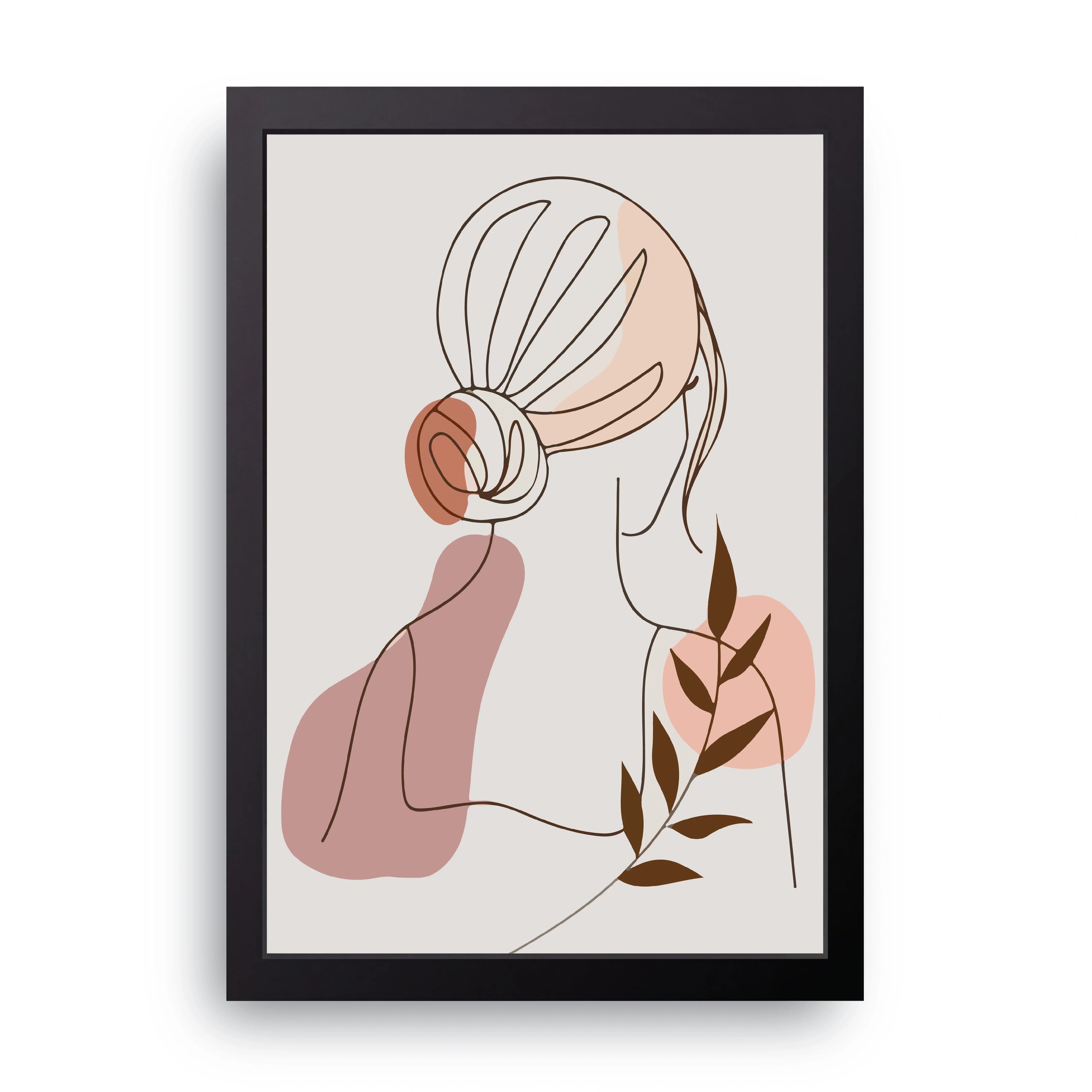 ABSTRACT {11} framed wall art print — HIBR