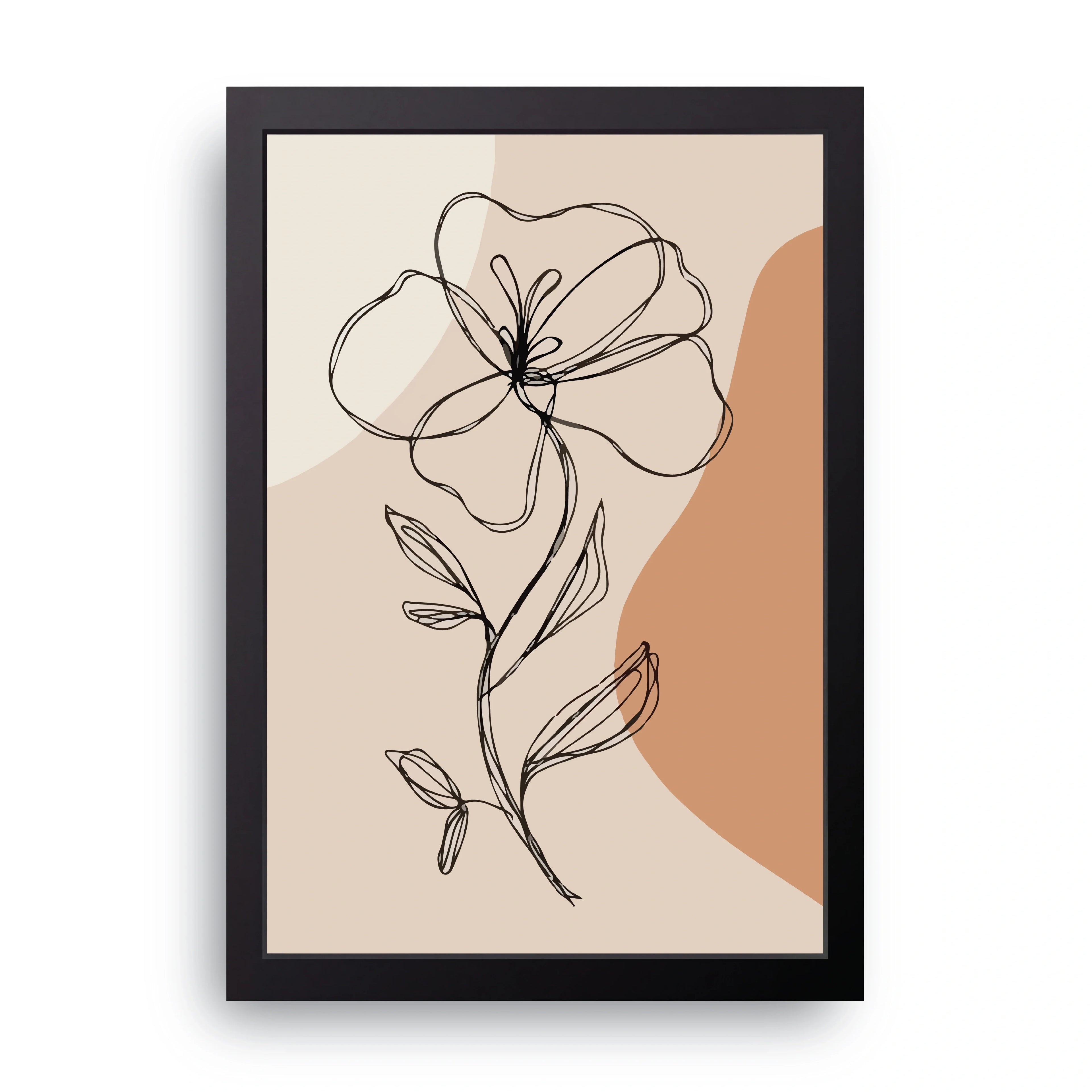 ABSTRACT {15} framed wall art print — HIBR