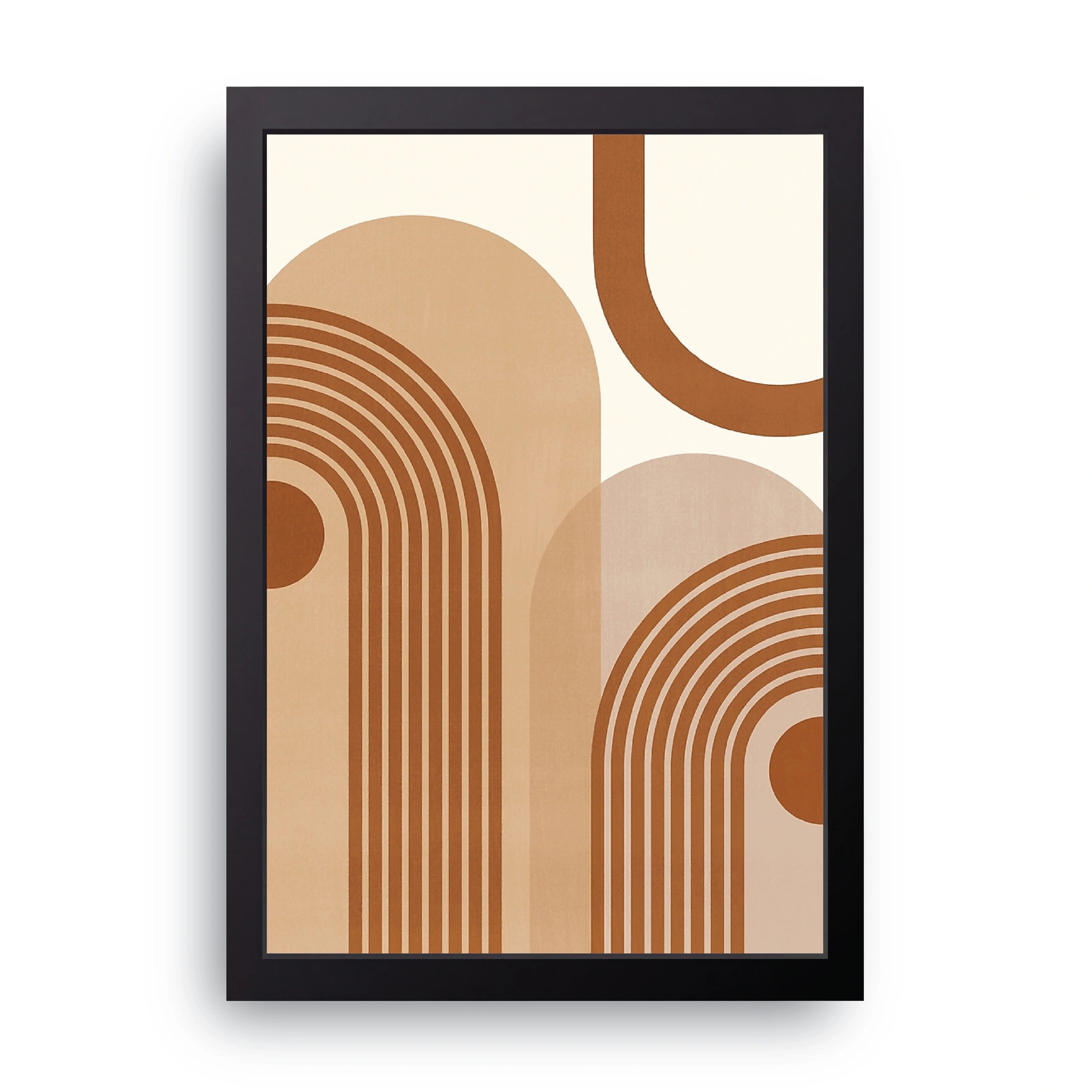 ABSTRACT {17} framed wall art print — HIBR