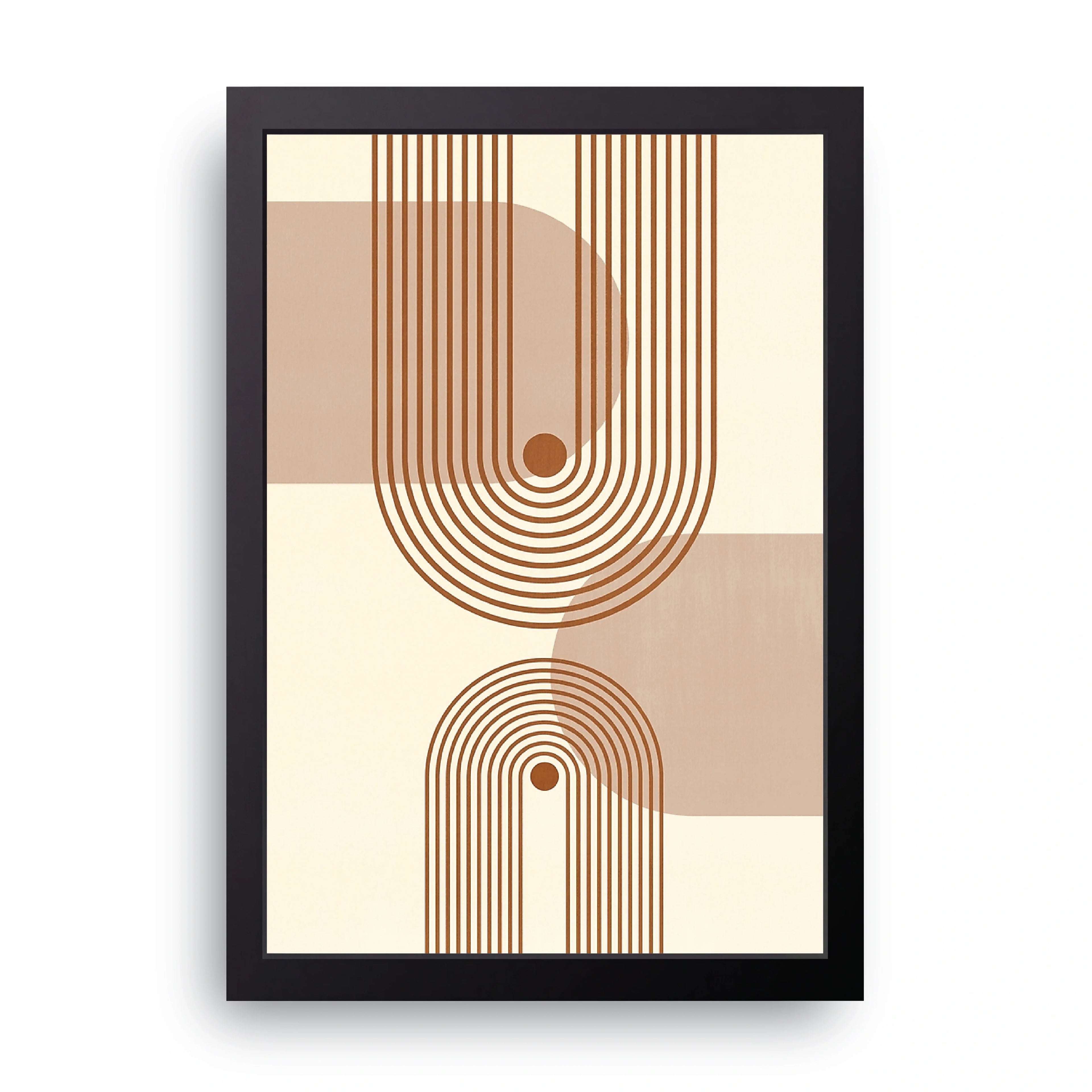 ABSTRACT {18} framed wall art print — HIBR
