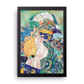 Golden Embrace framed wall art print — HIBR