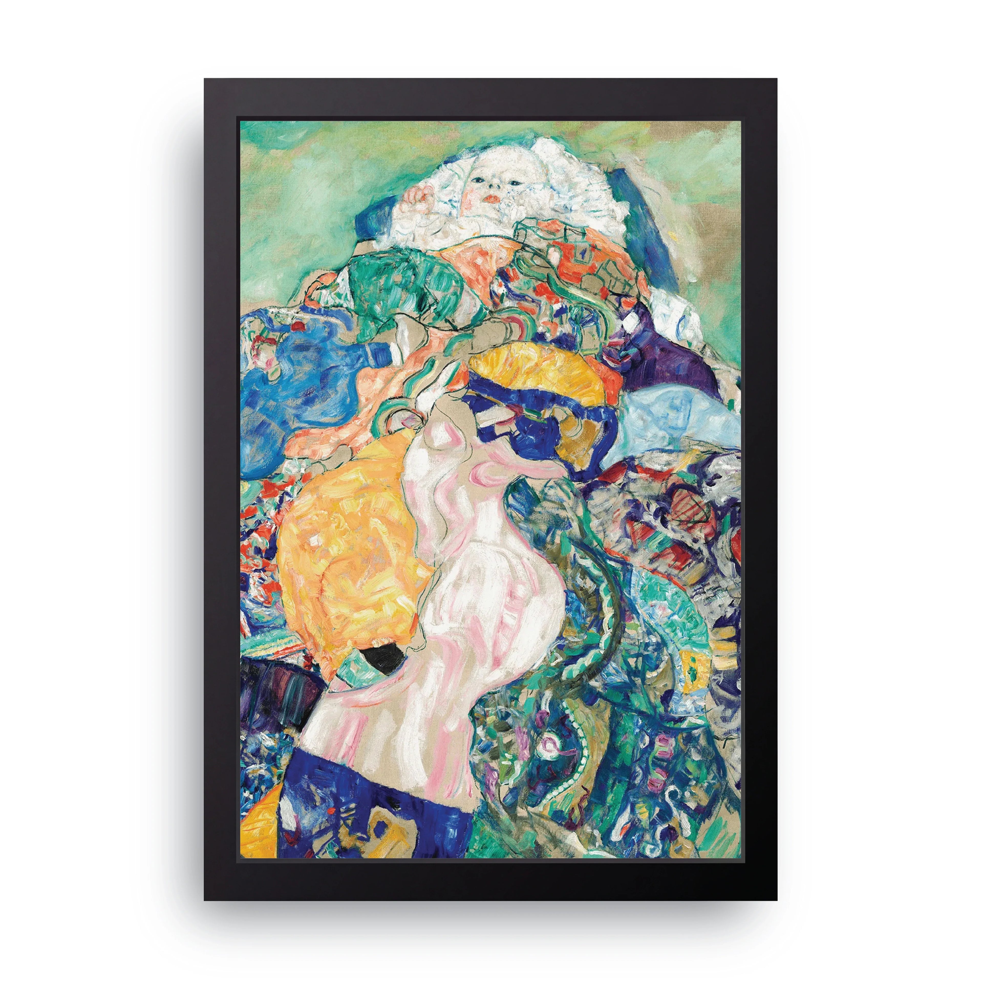 Golden Embrace framed wall art print — HIBR