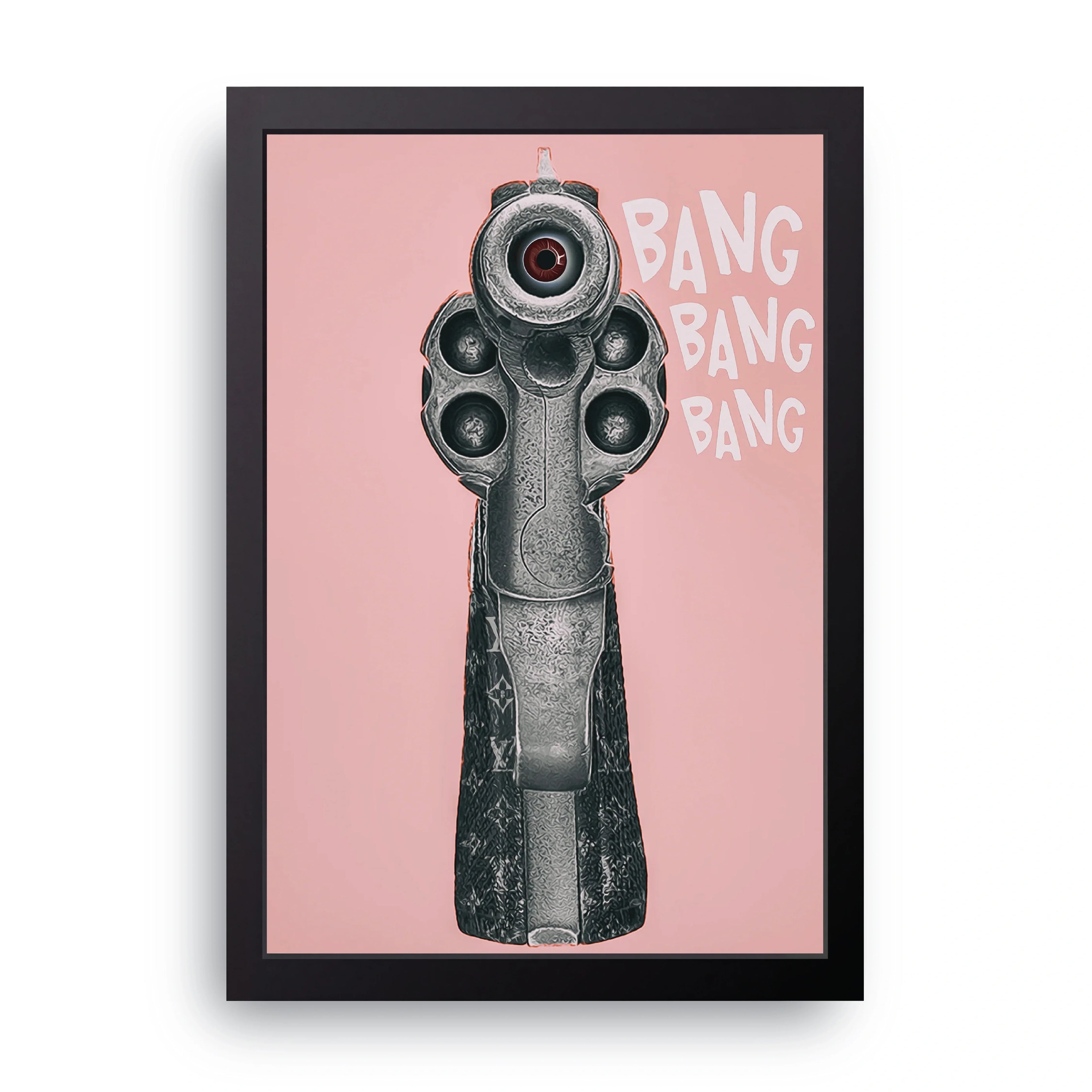 Bang Bang Bang framed wall art print — HIBR