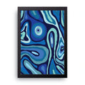 Blue Trip framed wall art print — HIBR