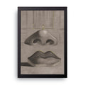Surreal Nose framed wall art print — HIBR